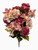 Romantic Rose & Hydrangea Floral Bush - Dusty Mauve & Blush