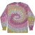Colortone Tie-Dye Long Sleeve T-Shirt - DESERT ROSE