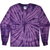 Colortone Tie-Dye Long Sleeve T-Shirt - SPIDER PURPLE