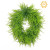 26" X 32" 2-Tone Bead Grass Wreath UV ~ Oval (Indoor / Outdoor Use)