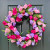 24" Beauty Pink & Lavender Tulip Wreath
