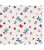 OFFICIALLY LICENSED Disney Mickey and Minnie Icons Cotton Fabric – Navy & Red Floral Stars on White