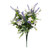 Mixed Wildflower Filler Bush - White Lilies, Purple Lavender & Dainty Daisy Accents