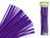 PURPLE Premium 40-Count Chenille Stems - 6mm x 12"