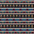 Dragon's Song Stained Glass Dragon Border Stripe Cotton Fabric