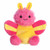 Aurora® - Palm Pals™ - 5" Astrid Rosy Maple Moth™