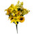 30" Lilium Sunflower Mixed Floral Bush: Extra Full Golden Yellow Spring Bouquet