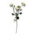 28" Crisp Creamy White Artificial Ranunculus Spray
