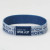 Tap To Pray™ Reversible Wristbands - Symbols of Faith - Navy (WWJD, HOPE, LOVE, FAITH, SAVED)