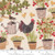 The Henhouse Gingiber Chicken Garden Landscape Cloud Multi Fabric