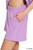 Ribbed Round Neck Waist Banded Tee & Shorts Set ~ Each Piece Sold Separately