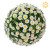 Mini Daisies 12" Topiary Ball with UV Protection