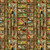 Woodland Retreat: Vintage Fishing Lures Digital Cotton Fabric