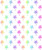 Surfside: Neon Gradient Palm Trees Cotton Fabric