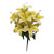 Yellow Lily Bush (Real Touch)