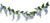 76" Violet Wisteria Garland with Hanging Loops