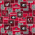 Official Licensed University of Georgia Argyle Boxes Cotton Fabric