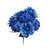 Blue Dahlia and Mum Bush