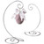 Spiral Ornament Stand - Silver - Small