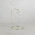 6.25" Brass Wire Ornament Stand
