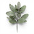 Flocked Lambs Ear Spray 14"