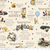 Winnie the Pooh Quotes Storybook Cream Cotton Fabric