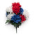 Mum Bush - Red White & Blue