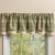 Blossom Grove Lined Layered Window Valance, 72" x 16"