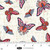Cameo Appearance Whimsical Butterfly Cotton Fabric