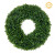 Boxwood Wreath 22" Dark Green UV