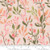 Floral Fondant Blush Delicate Vine Floral Cotton Fabric