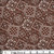 Chocolate Blazin' Bandana Paisley Cotton Fabric