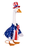 Giddy the Goose Outfit, Patriotic Suit
