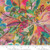 Northern Brights Golden Watercolor Floral Cotton Fabric