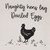 Naughty Hens Dishtowel