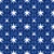 American Freedom Blue Star Mosaic Cotton Fabric