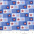 Patriotic Patchwork Stars RWB Cotton Fabric