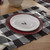 Wicklow Check Table Runner - 36"L - Black & Cream
