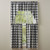Wicklow Check Tiers - 36"L - Black & Cream