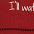 You Wash, I'll Watch Sentiment Dishtowel