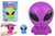 4.25" Squish Alien Slow-Rise Toy – Assorted Colors