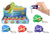 2" Pop-Out Turtle Keychain – Squeeze-Activated Peekaboo 