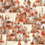 Dragon Dreams Storybook Castle Village Cotton Fabric