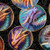 Dragon's Song Dragon Heads Cotton Fabric