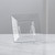 3" Bright White Square Wire Stand