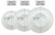 White Vinyl Plate Wire Hanger – Fits 10" to 14" Large Plates & Platters
