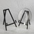 Small Black Tabletop A-Line Metal Easel