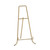 12" Gold Straight Edge Easel