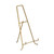 15" Gold Straight Edge Easel