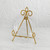 11" Gold Keller Metal Easel